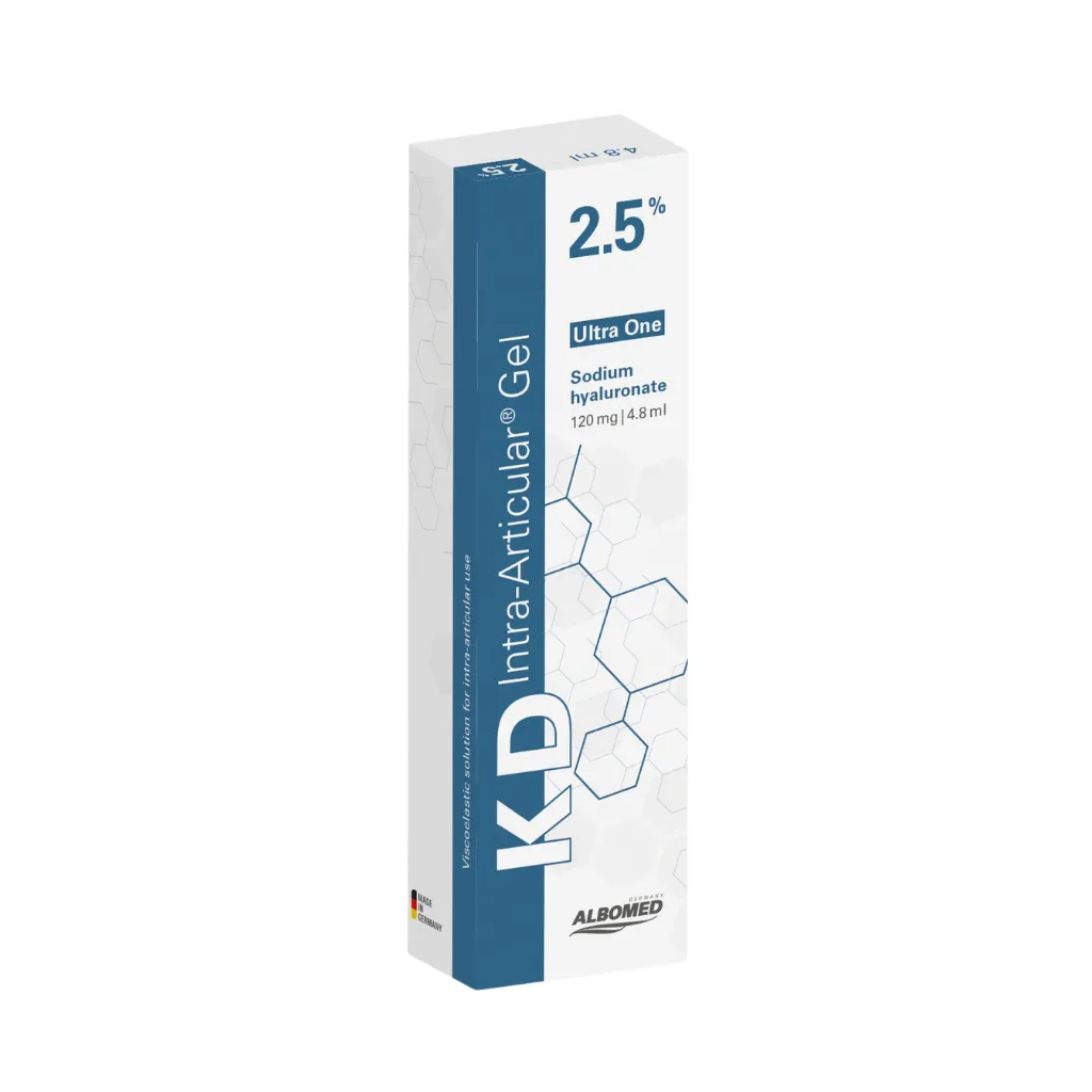 gel intraarticular kd 2.5% 120 mg 4.8 ml acid hialuronic pentru osteoartrita severa